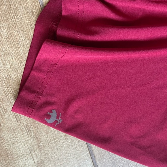 Brooks Brothers Performance Series Short Sleeve Collared Golf Shirt in Red Large - Picture 4 of 8